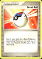 Great Ball 77/108 Uncommon Power Keepers Pokemon Near Mint