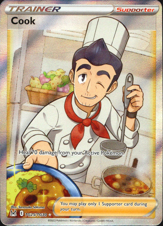 Cook TG25/TG30 Rare Ultra Lost Origin Trainer Gallery Pokemon Near Mint