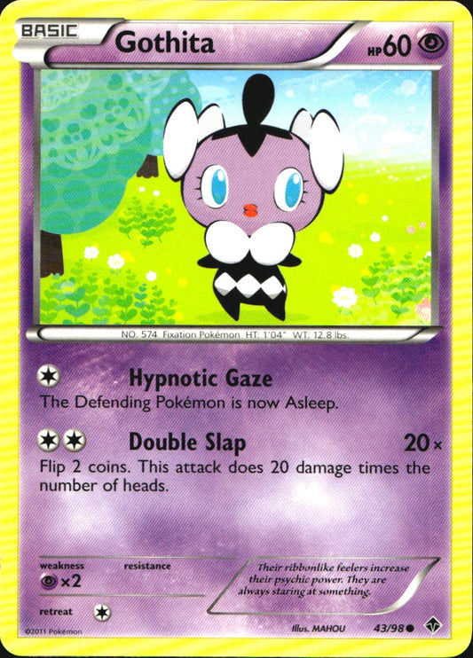 Gothita 43/98 Common Emerging Powers Pokemon Near Mint
