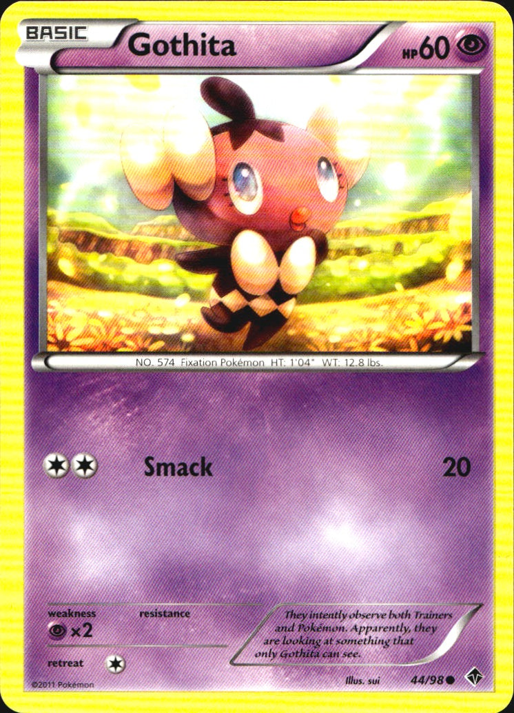 Gothita 44/98 Common Emerging Powers Pokemon Near Mint