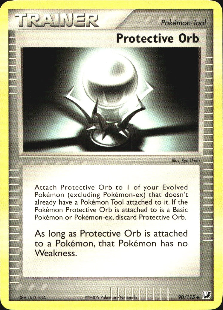 Protective Orb 90/115 Uncommon Unseen Forces Pokemon Near Mint