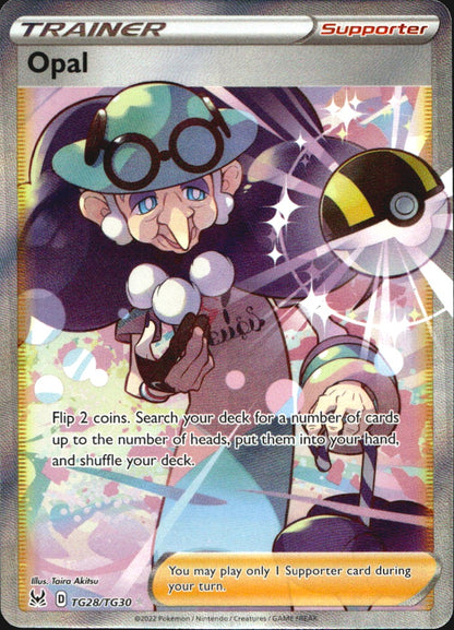 Opal TG28/TG30 Rare Ultra Lost Origin Trainer Gallery Pokemon Near Mint
