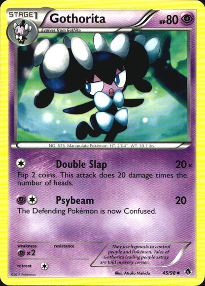 Gothorita 45/98 Uncommon Emerging Powers Pokemon Near Mint