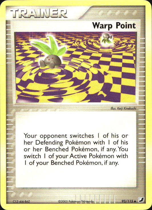 Warp Point 93/115 Uncommon Unseen Forces Pokemon Near Mint