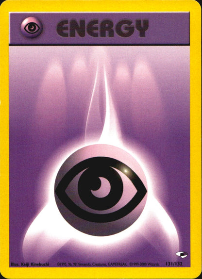 Psychic Energy 131/132 Gym Heroes Pokemon Near Mint