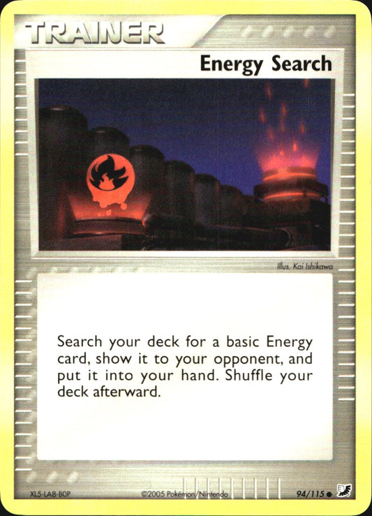 Energy Search 94/115 Common Unseen Forces Pokemon Near Mint