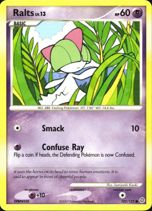 Ralts 102/132 Common Secret Wonders Pokemon Near Mint