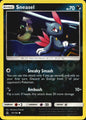 Sneasel 73/156 Common Ultra Prism Pokemon Reverse Holo Near Mint