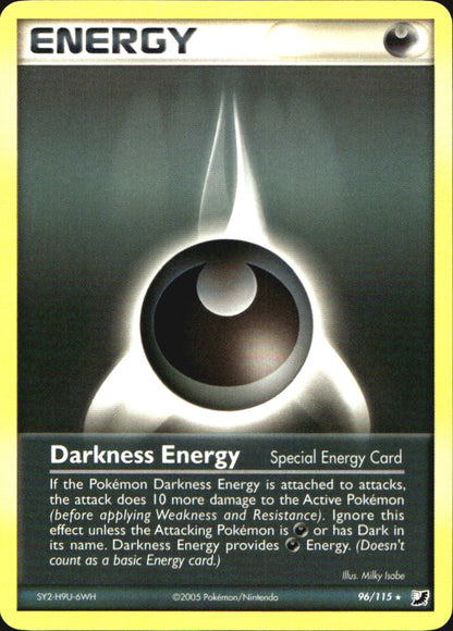Darkness Energy 96/115 Rare Unseen Forces Pokemon Near Mint