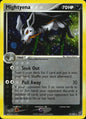 Mightyena 12/107 Holo Rare Deoxys Pokemon Near Mint