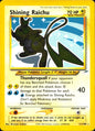 Shining Raichu 111/105 Rare Shining Neo Destiny Pokemon Lightly Played