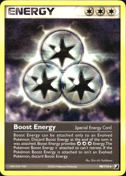 Boost Energy 98/115 Uncommon Unseen Forces Pokemon Near Mint