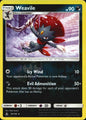 Weavile 74/156 Holo Rare Ultra Prism Pokemon Reverse Holo Near Mint