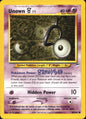 Unown [V] 89/105 Common Neo Destiny Pokemon Near Mint