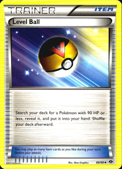 Level Ball 89/99 Uncommon Next Destinies Pokemon Near Mint