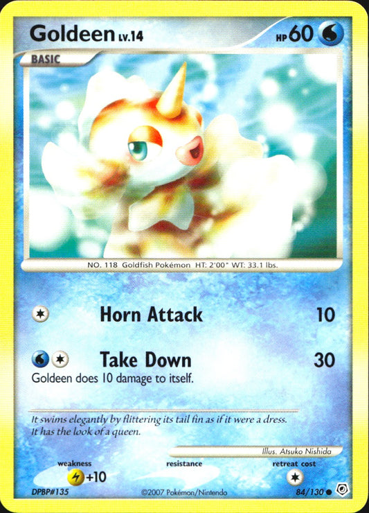 Goldeen 84/130 Common Diamond & Pearl Pokemon Near Mint