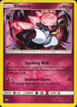 Diancie 94/147 Holo Rare Burning Shadows Pokemon Near Mint
