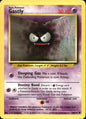Gastly 50/102 Common Base Set Pokemon Near Mint