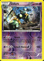 Golurk 43/111 Rare Furious Fists Pokemon Reverse Holo Near Mint