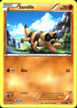 Sandile 60/98 Common Emerging Powers Pokemon Near Mint