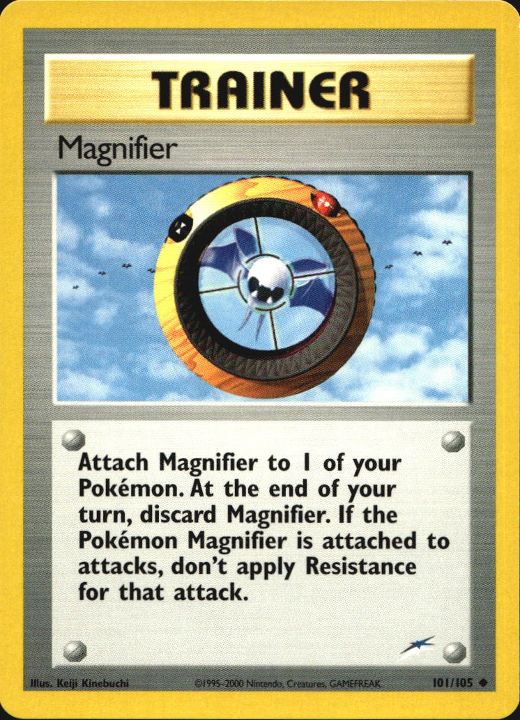 Magnifier 101/105 Uncommon Neo Destiny Pokemon Near Mint