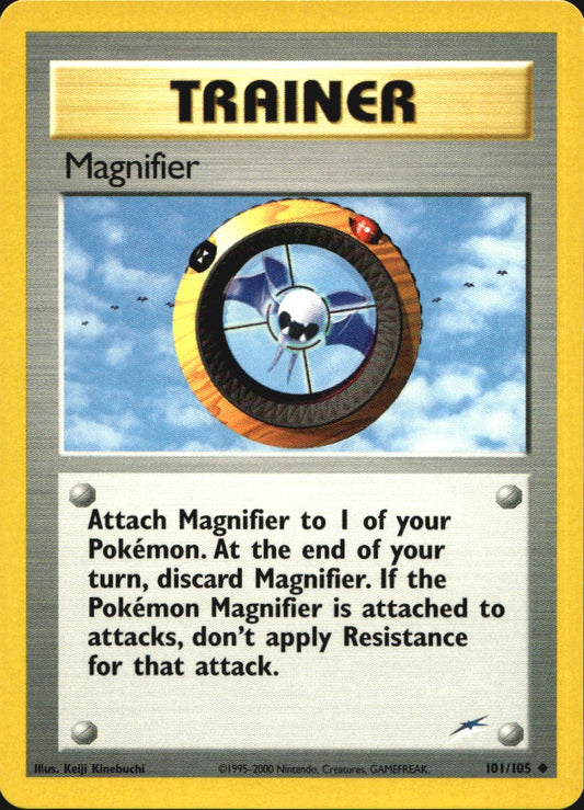 Magnifier 101/105 Uncommon Neo Destiny Pokemon Near Mint