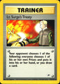 Lt. Surge's Treaty 112/132 Uncommon Gym Heroes Pokemon Near Mint