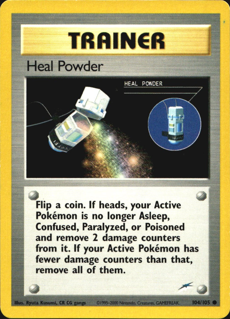 Heal Powder 104/105 Common Neo Destiny Pokemon Near Mint