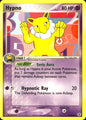 Hypno 25/112 Rare FireRed & LeafGreen Pokemon Near Mint