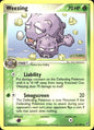 Weezing 51/107 Uncommon Deoxys Pokemon Near Mint