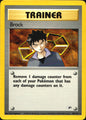 Brock 98/132 Rare Gym Heroes Pokemon Near Mint