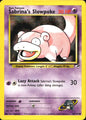 Sabrina's Slowpoke 95/132 Common Gym Heroes Pokemon Near Mint