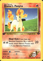 Blaine's Ponyta 64/132 Common Gym Challenge Pokemon 1st Edition Near Mint