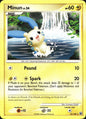 Minun 25/100 Rare Majestic Dawn Pokemon Near Mint