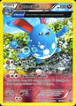 Azumarill 104/160 Holo Rare Primal Clash Pokemon Reverse Holo Near Mint