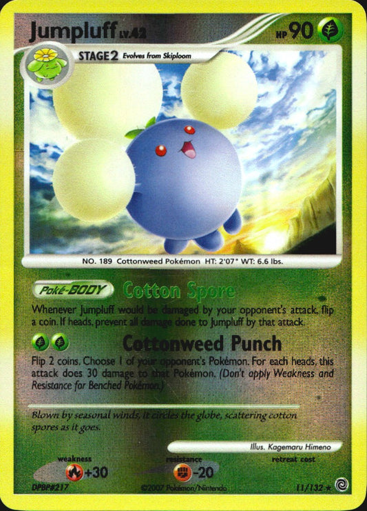 Jumpluff 11/132 Secret Wonders Pokemon Reverse Holo Near Mint