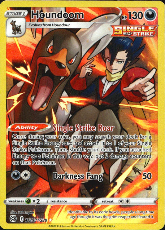 Houndoom TG10/TG30 Holo Brilliant Stars Trainer Gallery Pokemon NM