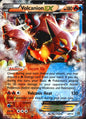 Volcanion EX 26/114 Holo EX Rare Steam Siege Pokemon Near Mint
