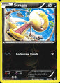 Scraggy 66/111 Common Furious Fists Pokemon Reverse Holo Near Mint
