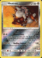 Heatran 88/156 Holo Rare Ultra Prism Pokemon Reverse Holo Near Mint