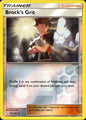 Brock's Grit 135/181 Uncommon Team Up Pokemon Reverse Holo Near Mint