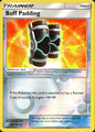Buff Padding 136/181 Uncommon Team Up Pokemon Reverse Holo Near Mint