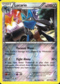 Lucario 63/124 Fates Collide Pokemon Reverse Holo Near Mint