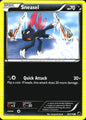 Sneasel 65/116 Common Plasma Freeze Pokemon Near Mint