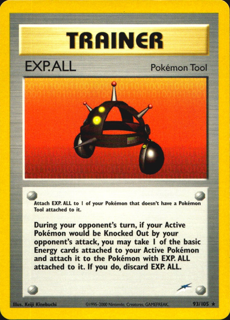EXP.ALL 93/105 Rare Neo Destiny Pokemon Near Mint