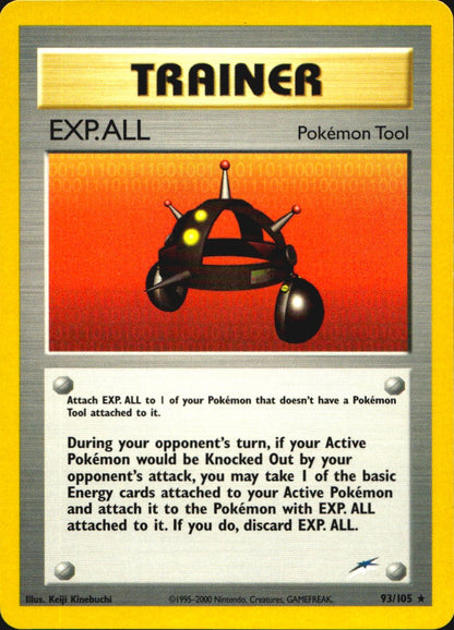 EXP.ALL 93/105 Rare Neo Destiny Pokemon Near Mint