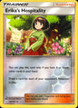 Erika's Hospitality 140/181 Holo Rare Team Up Pokemon Reverse Holo Near Mint