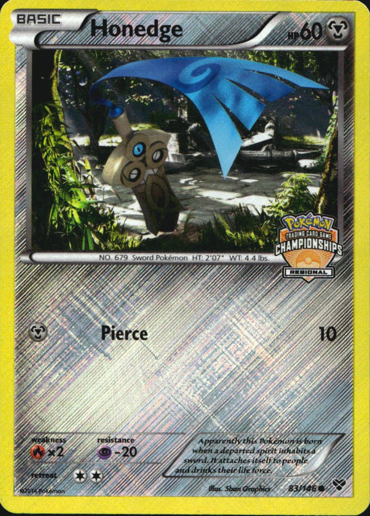 Honedge 083/146 Holofoil Promo League & Championship Cards Pokemon Near Mint