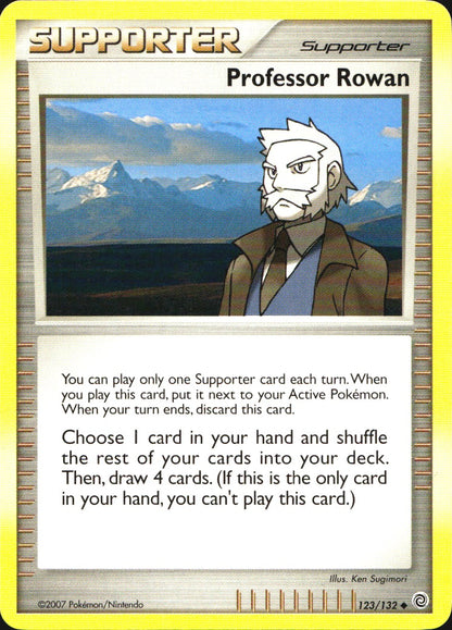 Professor Rowan 123/132 Uncommon Secret Wonders Pokemon Near Mint