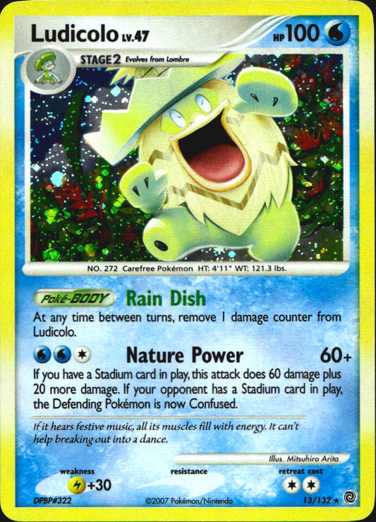 Ludicolo 13/132 Holo Rare Secret Wonders Pokemon Near Mint